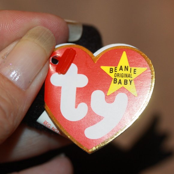 TY Beanie Baby  RADAR the Bat (4th Gen hang tag) (10.5 inch) MWMTs Stuffed Toy - Picture 4 of 7